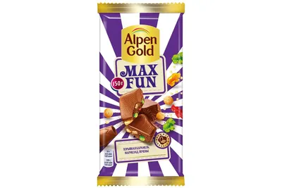 Шоколад «Alpen Gold» молочный, фундук, 85 г купить в Минске: недорого, в  рассрочку в интернет-магазине Емолл бай