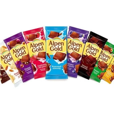 Alpen Gold провёл редизайн упаковки