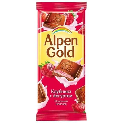 Шоколад Alpen Gold белый с миндалём и кокосовой стружкой, 85г. купить  оптом, цена от 135.41 руб.
