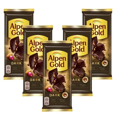Alpen Gold (темный/миндаль/вишня)