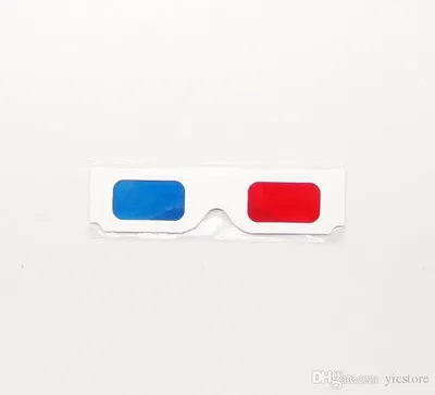 универсальные 3d пластиковые очки для отправки в черной оправе Fba,  очки/красный синий голубой, 3d стекло, анаглиф, 3d-игра,  Dvd-видение/кинотеатр – покупка товаров универсальные 3d пластиковые очки  для отправки в черной оправе Fba, очки/красный