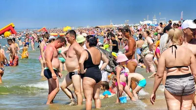 Загруженность пляжей Анапы объяснили. 5 июля 2023 г. Кубанские новости