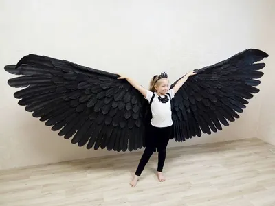 Огромные черные крылья ангела для фотосессию. #angelswings | Фотосессия,  Крылья, Фотостудия