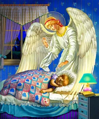 Доброй ночи, Ангела ко сну, высокая…» — создано в Шедевруме