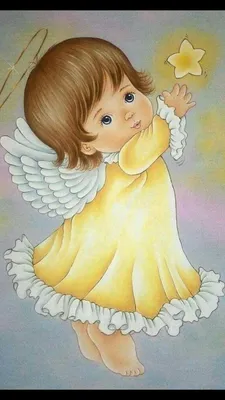 ᐉ Картина по номерам Идейка Очаровательные ангелочки Рафаэль Санти 40х50 см  (KHO4829)