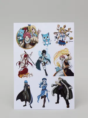 Скачать обои аниме, арт, Fairy Tail, Жерар, Эльза, Хвост феи, раздел сёнэн  в разрешении 1024x1024