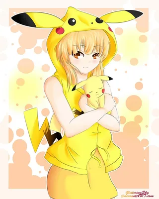 Pikachu | Anime, Pikachu, Anime girl