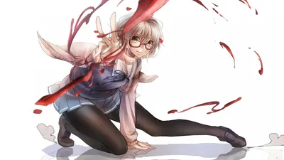 Темные эпические с кровью и с аниме персонажем раненым | Wallpapers.ai