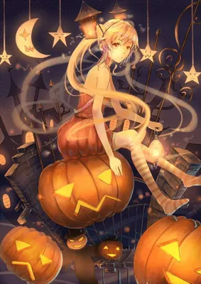 Хэллоуин арты | Anime Art{RUS} Amino