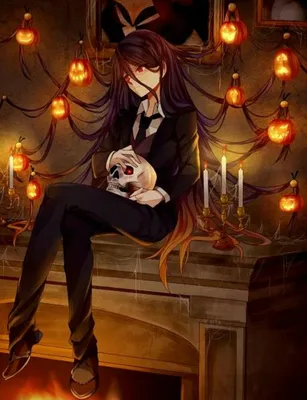 Pin by Pomelo on Halloween °^° | Anime halloween, Izuru kamukura, Dark anime