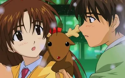 Обои Hatsune Miku, Christmas, рождественские, Christmas trees, winter,  anime, аниме, аниме девушки, новогодние елки, anime girls, Зимой на рабочий  стол