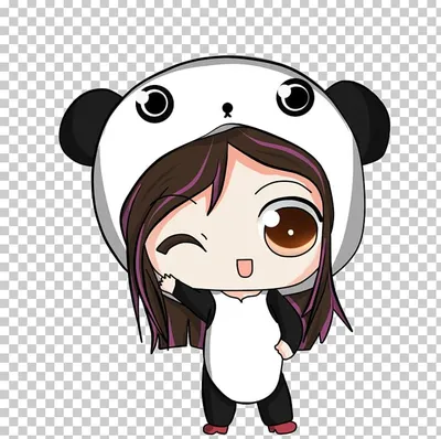 pandas kawaii anime - Buscar con Google | Рисунки панды, Каваи, Рисунки  животных