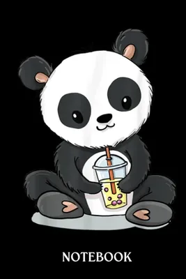 anime kawaii panda logo is absolutely adorable The panda's round face and  big eyes give it a cute and friendly look 20840930 Vector Art at Vecteezy