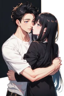 Пара аниме | Desenhos de casais anime, Desenhos de casais, Casais fofos