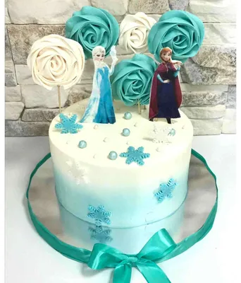 Торт «Анна и Эльза» Внутри «Рафаэлло» 3кг | Instagram