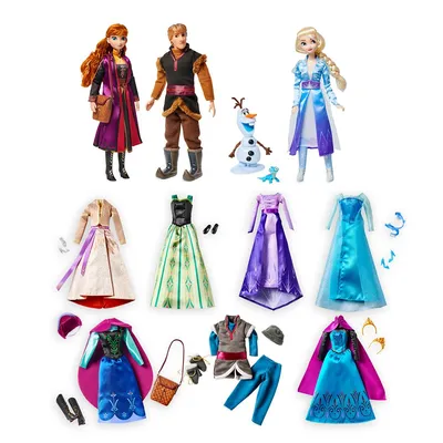 Куклы Анна и Эльза набор \"Олаф и холодное приключение\", купить в  интернет-магазине \"Оригинальная игрушка\"