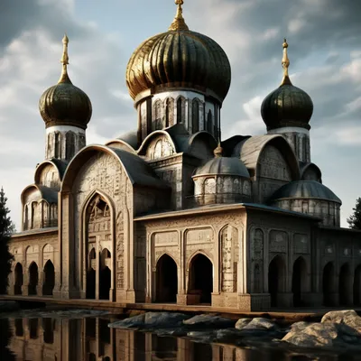 Восточная архитектура в древней руси…» — создано в Шедевруме