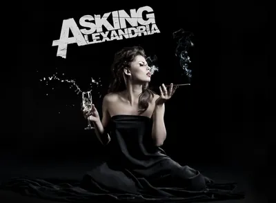 Наклейка-стикер Asking Alexandria НСВ096-1 - купить в интернет-магазине  RockBunker.ru