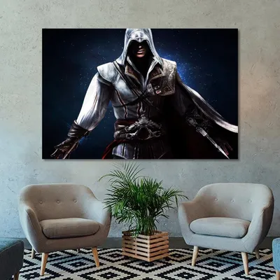 Свитшот с 3D принтом Assassin's Creed. Ассасин. Битва Миров | Booom Shop
