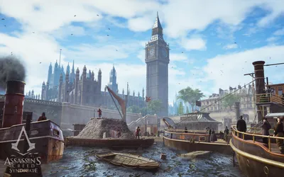 Assassin's Creed Syndicate Лондон обои для рабочего стола, картинки и фото  - RabStol.net