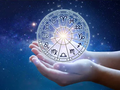 Астрология, круг со знаками зодиака…» — создано в Шедевруме