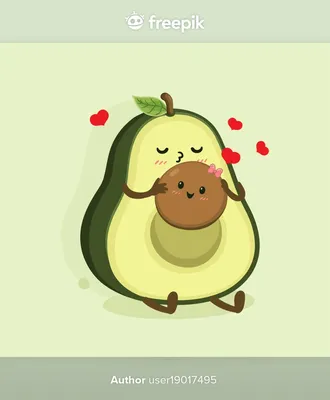 Милые картинки для срисовки авокадо (Много фото!) - drawpics.ru