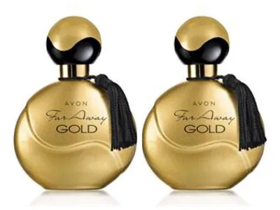 Avon Far Away Gold Eau de Parfum Spray 1.7 fl Oz lot of 2 in box -  Walmart.com