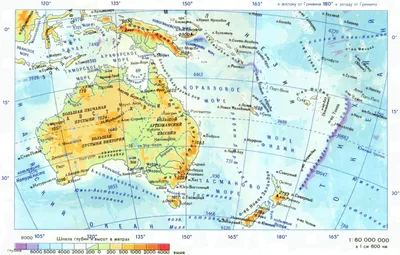 Плотность населения Австралии в 2020 году | Мир географических карт