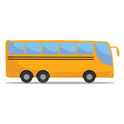 желтый автобус иллюстрации вектор на белом фоне PNG , окно, пример,  транспорт PNG картинки и пнг рисунок для бесплатной загрузки