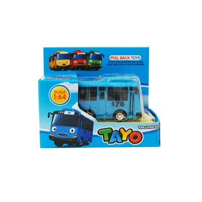 Мини-автобус тайо из мультфильма, игрушки, корейские аниме Модели автобусов,  детские развивающие игрушки, подарки на день рождения | AliExpress