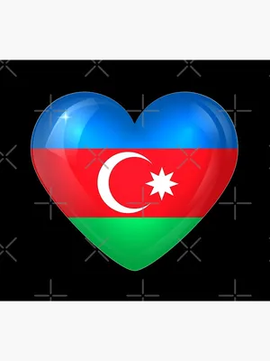 I love Azerbaijan stamp Stock Vector by ©roxanabalint 99975180