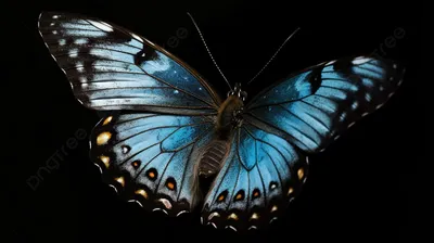 Концепция бабочки с песочными часами и мелом на черном фоне :: Стоковая  фотография :: Pixel-Shot Studio