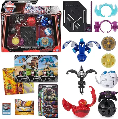 Bakugan Battle 5-Pack, Special Attack Dragonoid, Ventri, Bruiser, Octogan,  Trox; Customizable, Spinning Action Figures, Kids Toys for Boys and Girls 6  and up, Figures - Amazon Canada
