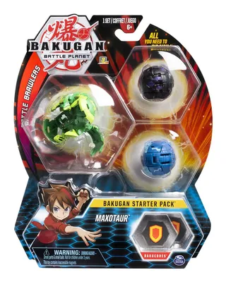 Bakugan Starter Pack Transforming Creature Action Figure Toy (3-Pack),  Assorted, Age 6+ | Canadian Tire