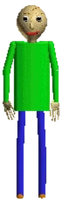 Baldi HD Sprites (I tried to make it as accurate as possible, i'll update  it later) : r/BaldisBasicsEdu