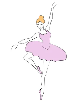 Рисунок Балерины Для Срисовки (61 Фото)
