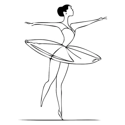 Как нарисовать балерину (53 фото) - поэтапные мастер-классы для начинающих  | Балерины, Рисунок, Рисование