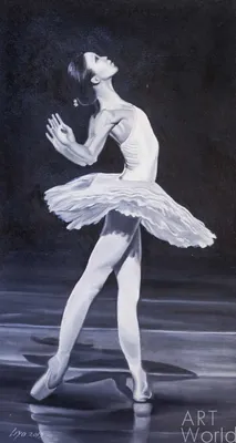 Балерина картина маслом 50 на 60 см в интернет-магазине Ярмарка Мастеров по  цене 12750 ₽ – QH6P8BY | Картины, Москва - доставка по России