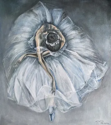 Картина «Балерина», Юрий Обертас - Jose Art Gallery