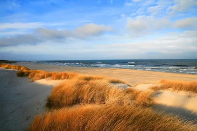 Балтийское море на польском побережье Стоковое Изображение - изображение  насчитывающей длиной, океан: 158841743