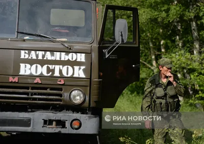 Вооруженный батальон \"Восток\" вошел в Донецк - Новости на KP.UA