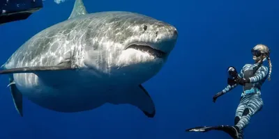 Дип Блю - самая огромная белая акула в мире. Уникальные фото гиганта