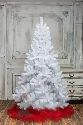 Купить искусственную елку в Украине - Белая искусственная елка 180 см |  Белая искусственная елка