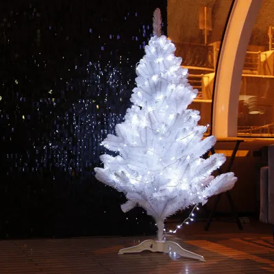 Отзыв о Искусственная новогодняя ель Morozco Метелица | Шикарная  искусственная ёлка - белая красавица!