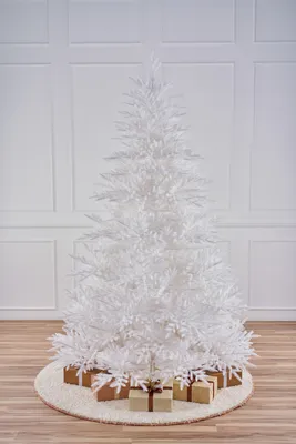 Елка искусственная новогодняя Белая Царевна из ПВХ, 180 см — купить в  интернет-магазине по низкой цене на Яндекс Маркете