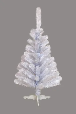 Новогодняя белая елка с синей …» — создано в Шедевруме