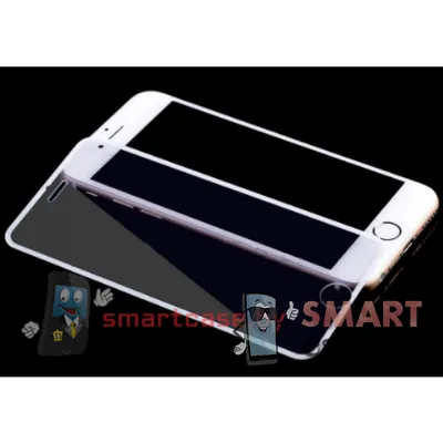 2 шт. в наборе, защитное стекло 9D на Айфон Х и Айфон 11 Про на весь экран  (full-cover, белая рамка) для iPhone X / Xs и iPhone 11 Pro, закаленное  стекло -