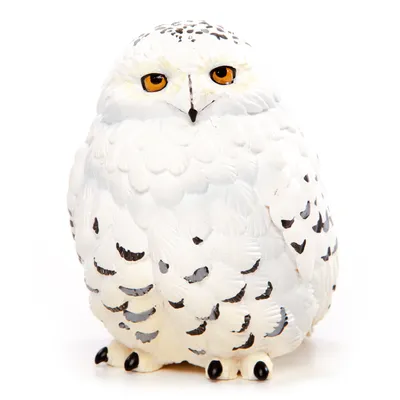 Белая сова со светящимися глазами в…» — создано в Шедевруме