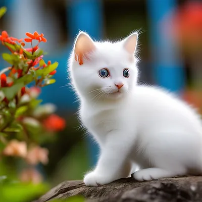 Только у нас есть белые котята! Белее нигде не найдёте ! Белоснежные  шотландские котята - 2месяца.