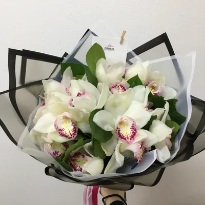 Купить Искусственные орхидеи белые в горшке по выгодной цене в  интернет-магазине OZON.ru (446269163)